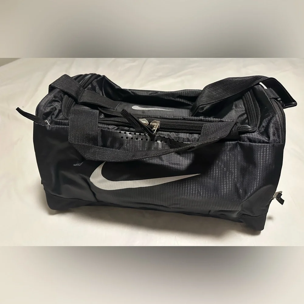 Nike Black Duffel Gym Bag